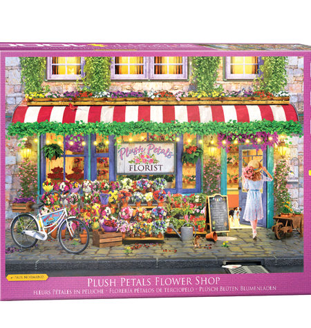 Puzzle 1000 Tienda de Flores - Plush Petals Flowers Shop